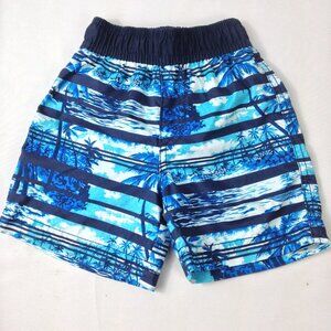 Place EST 1989 Boys Infant Blue Swim Shorts Trunks Size 12-18 Months